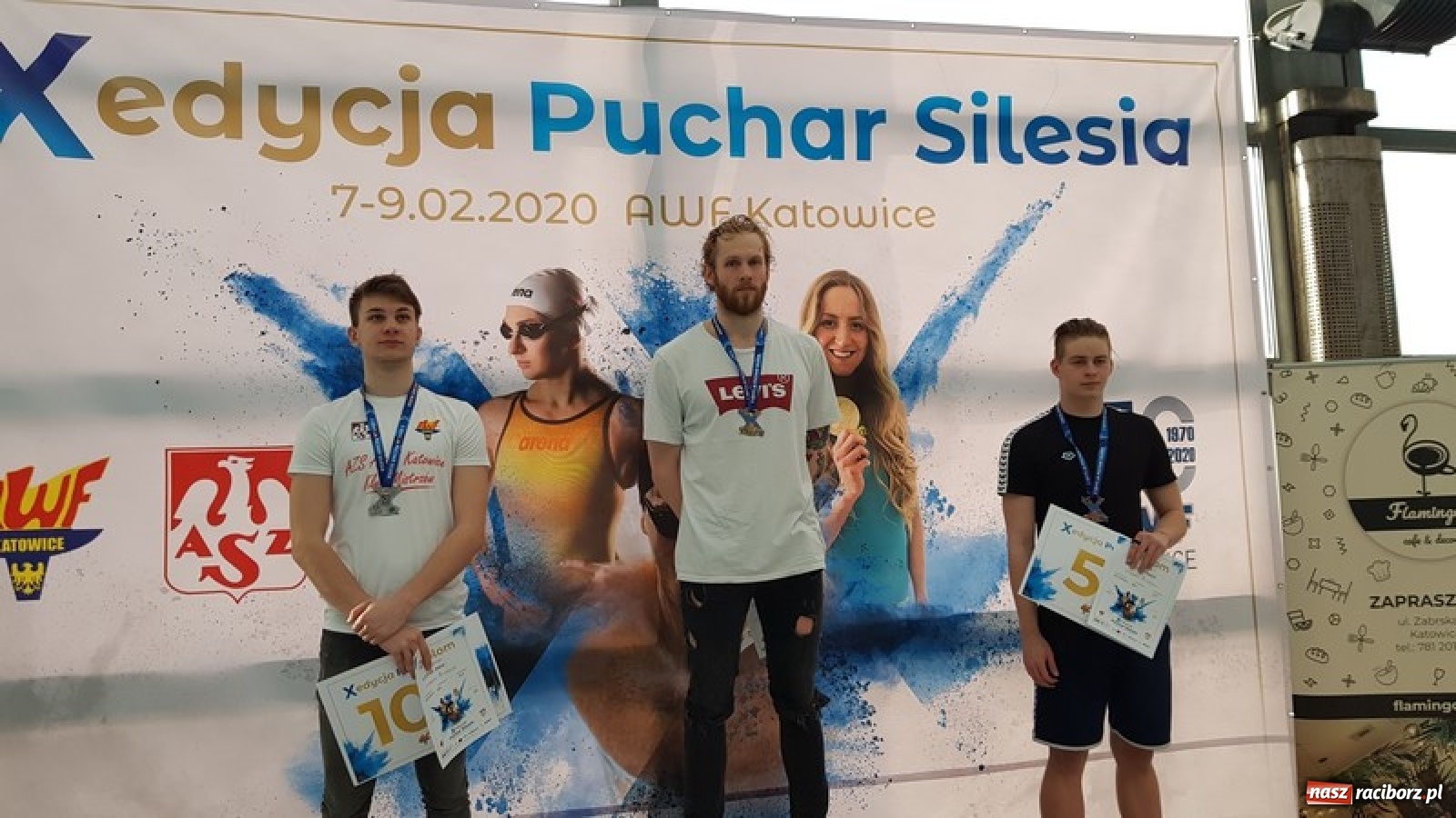 Zdjęcie w galerii na portalu naszraciborz.pl: Drugie miejsce pływaków z Raciborza w Pucharze Silesia wiadomości z regionu