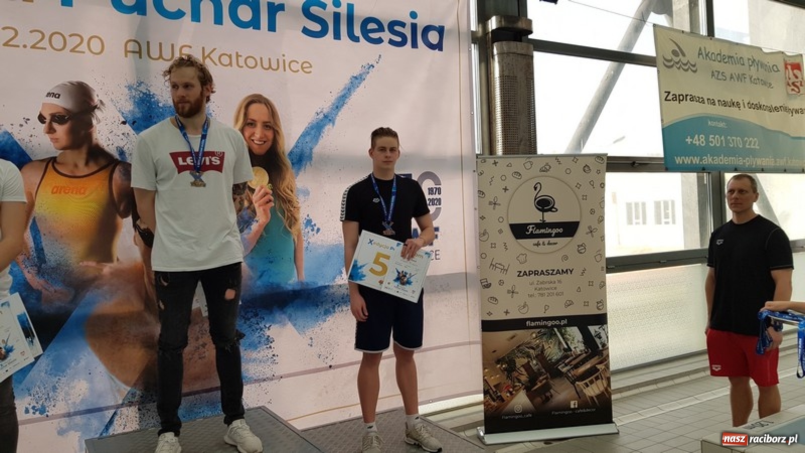 Zdjęcie w galerii na portalu naszraciborz.pl: Drugie miejsce pływaków z Raciborza w Pucharze Silesia wiadomości z regionu