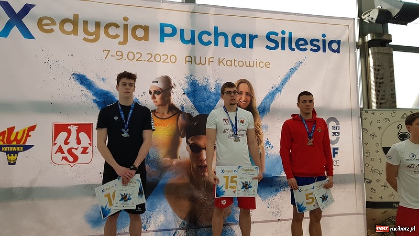 Zdjęcie w galerii na portalu naszraciborz.pl: Drugie miejsce pływaków z Raciborza w Pucharze Silesia wiadomości z regionu