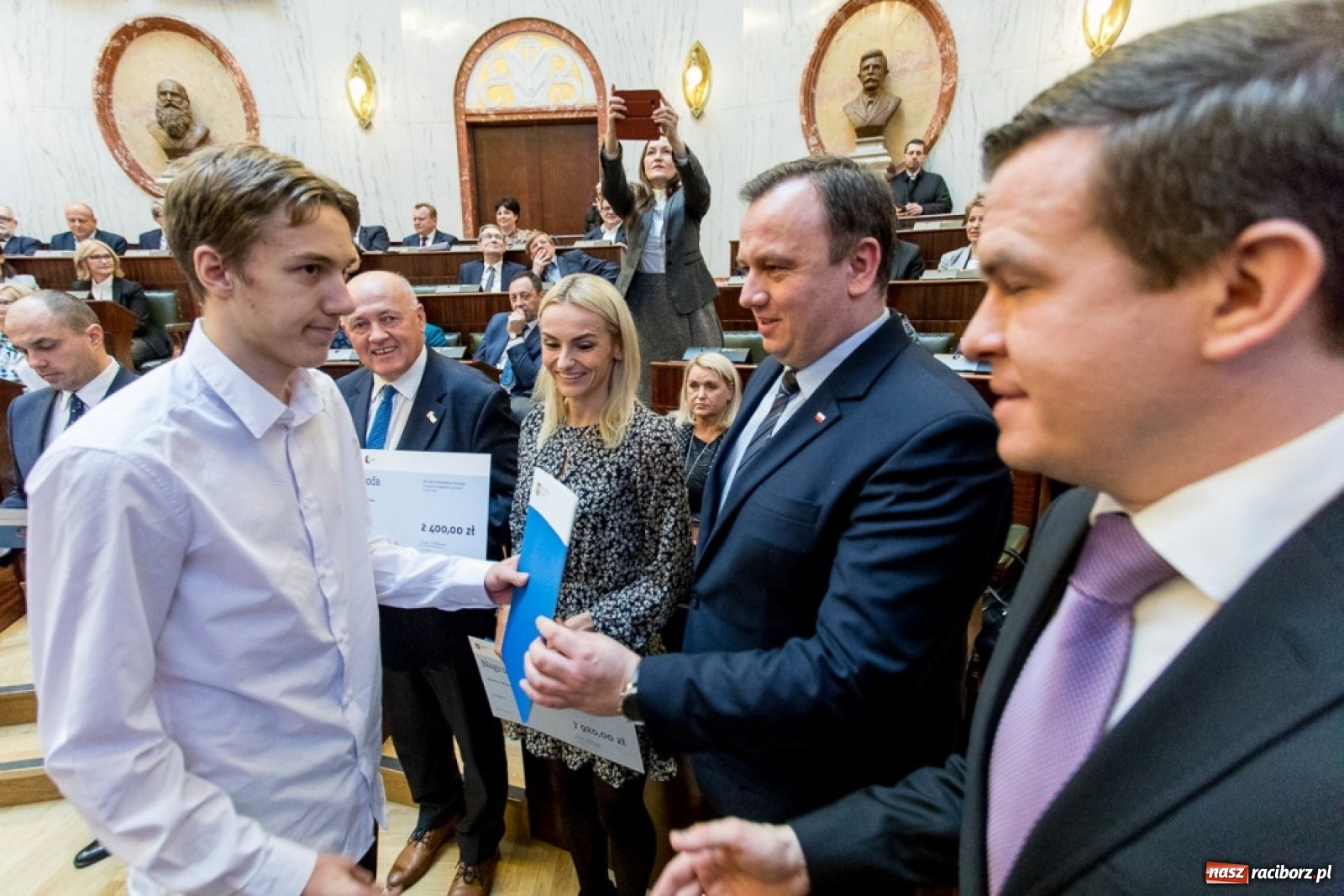 Zdjęcie w galerii na portalu naszraciborz.pl: Wręczono nagrody za wybitne osiągnięcia sportowe w 2019 roku  wiadomości z regionu