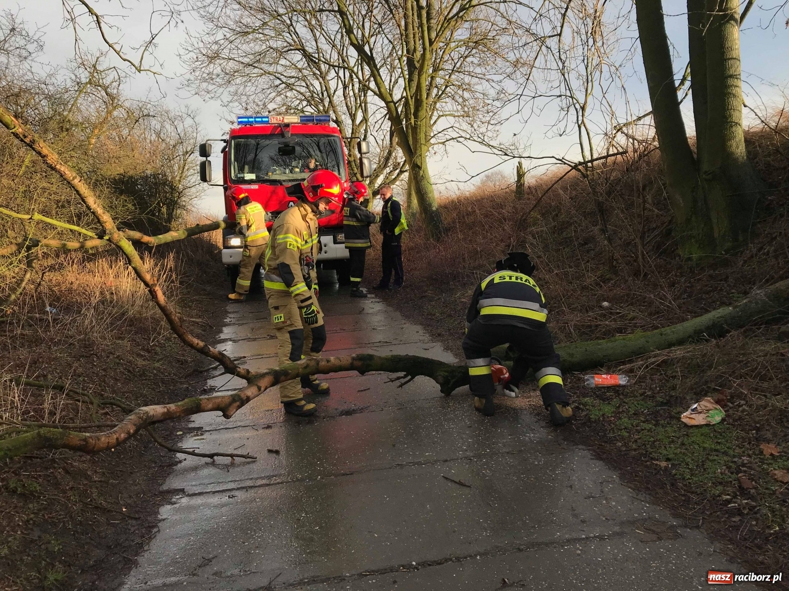 Zdjęcie w galerii na portalu naszraciborz.pl: Wichury w powiecie raciborskim. Raport 998  wiadomości z regionu
