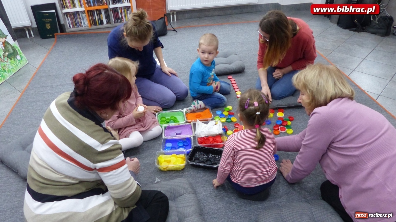 Zdjęcie w galerii na portalu naszraciborz.pl: Kolorowy zawrót głowy w Klubie Malucha na Ostrogu wiadomości z regionu