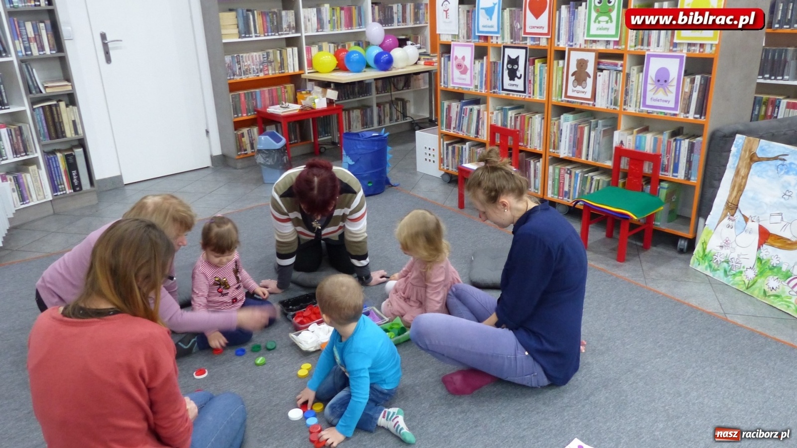 Zdjęcie w galerii na portalu naszraciborz.pl: Kolorowy zawrót głowy w Klubie Malucha na Ostrogu wiadomości z regionu