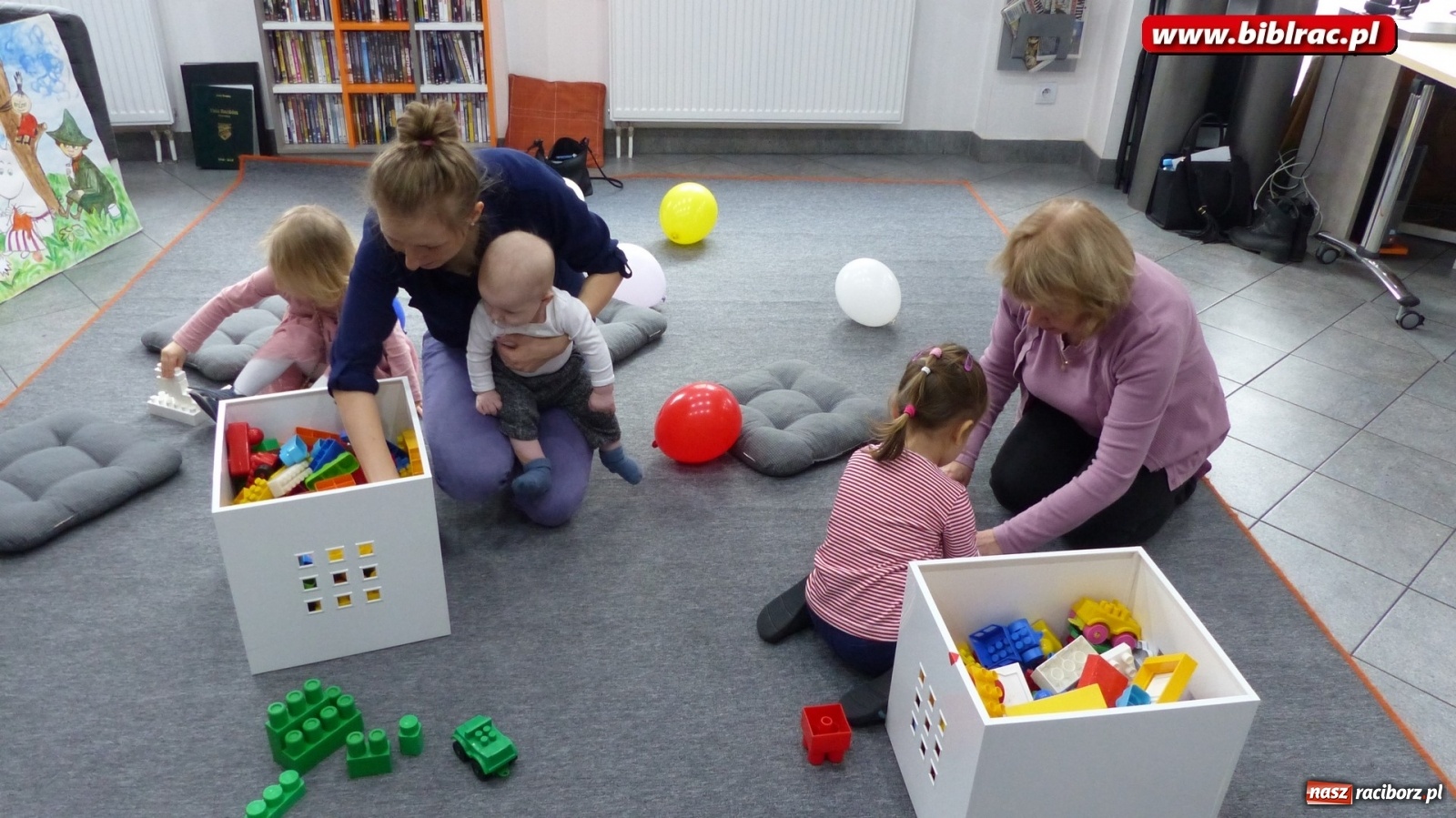 Zdjęcie w galerii na portalu naszraciborz.pl: Kolorowy zawrót głowy w Klubie Malucha na Ostrogu wiadomości z regionu