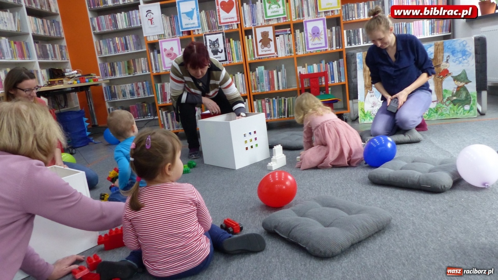 Zdjęcie w galerii na portalu naszraciborz.pl: Kolorowy zawrót głowy w Klubie Malucha na Ostrogu wiadomości z regionu