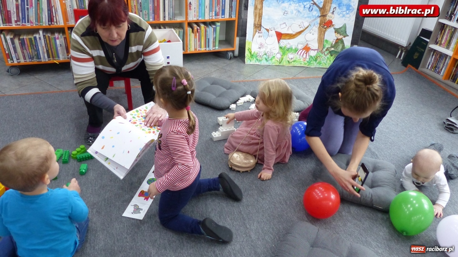Zdjęcie w galerii na portalu naszraciborz.pl: Kolorowy zawrót głowy w Klubie Malucha na Ostrogu wiadomości z regionu
