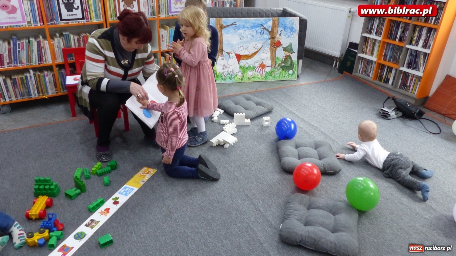 Zdjęcie w galerii na portalu naszraciborz.pl: Kolorowy zawrót głowy w Klubie Malucha na Ostrogu wiadomości z regionu