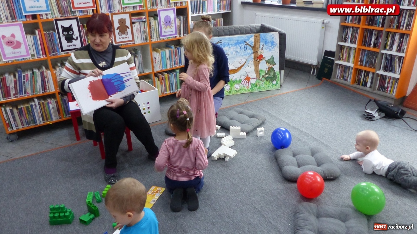 Zdjęcie w galerii na portalu naszraciborz.pl: Kolorowy zawrót głowy w Klubie Malucha na Ostrogu wiadomości z regionu