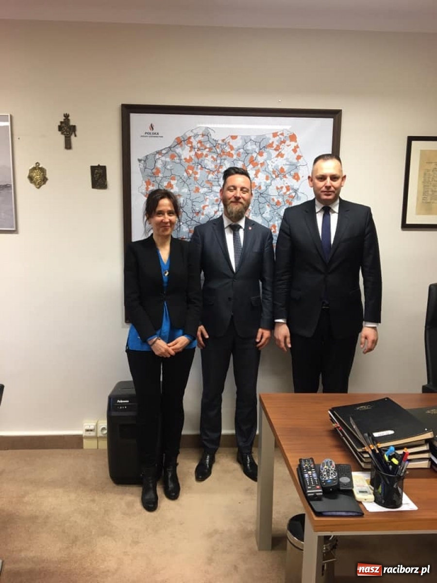Zdjęcie w galerii na portalu naszraciborz.pl: Z kim i o czym wiceprezydent Michał Fita rozmawiał w Warszawie? wiadomości z regionu