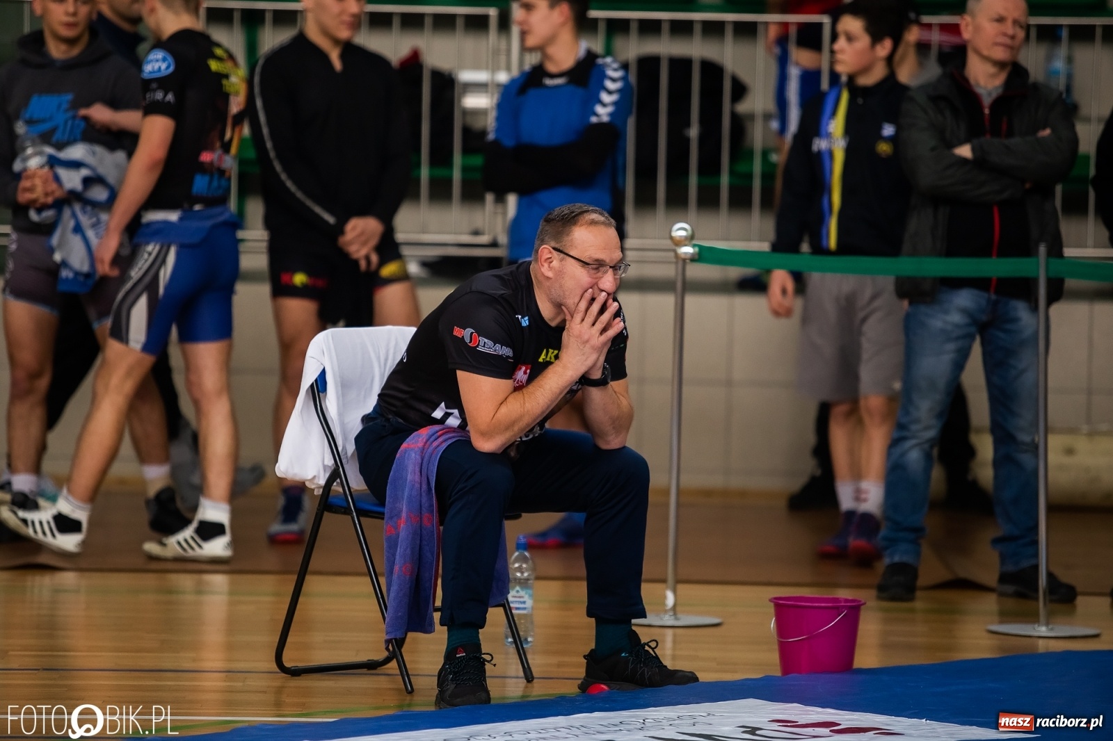 Zdjęcie w galerii na portalu naszraciborz.pl: Puchar Polski w zapasach w stylu klasycznym w Arenie Rafako wiadomości z regionu