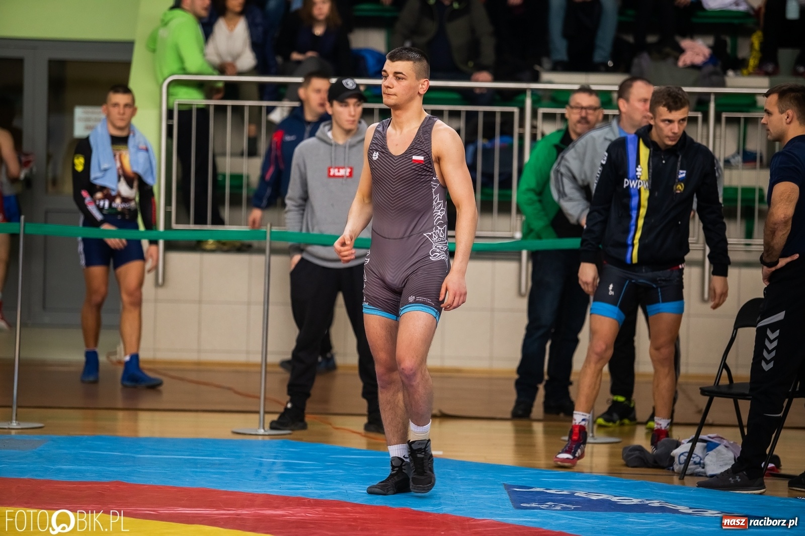 Zdjęcie w galerii na portalu naszraciborz.pl: Puchar Polski w zapasach w stylu klasycznym w Arenie Rafako wiadomości z regionu