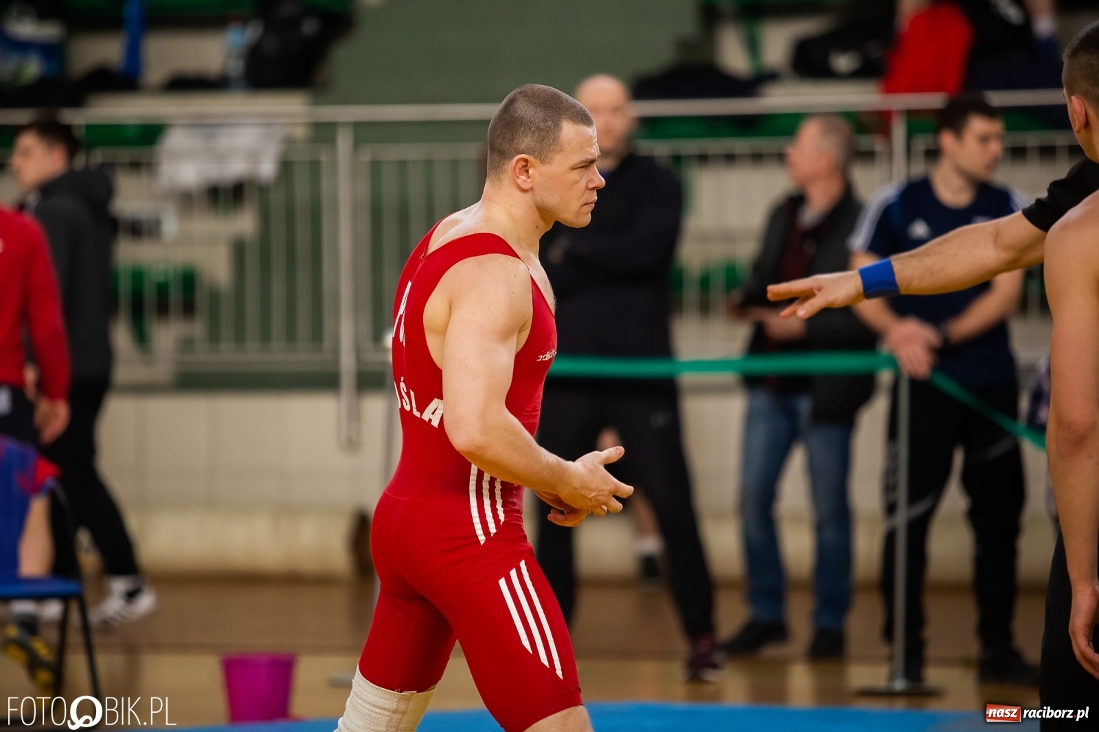 Zdjęcie w galerii na portalu naszraciborz.pl: Puchar Polski w zapasach w stylu klasycznym w Arenie Rafako wiadomości z regionu