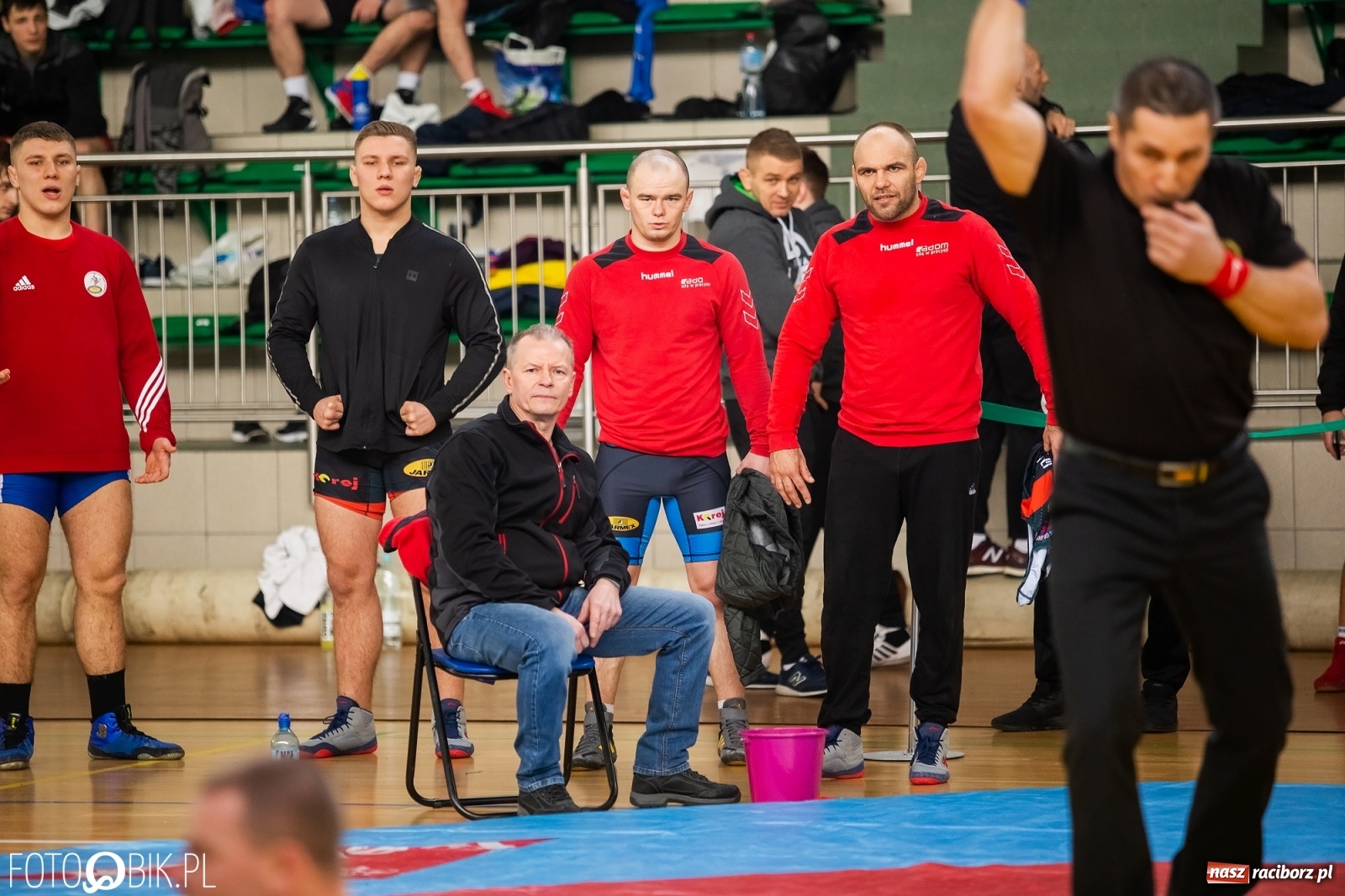 Zdjęcie w galerii na portalu naszraciborz.pl: Puchar Polski w zapasach w stylu klasycznym w Arenie Rafako wiadomości z regionu