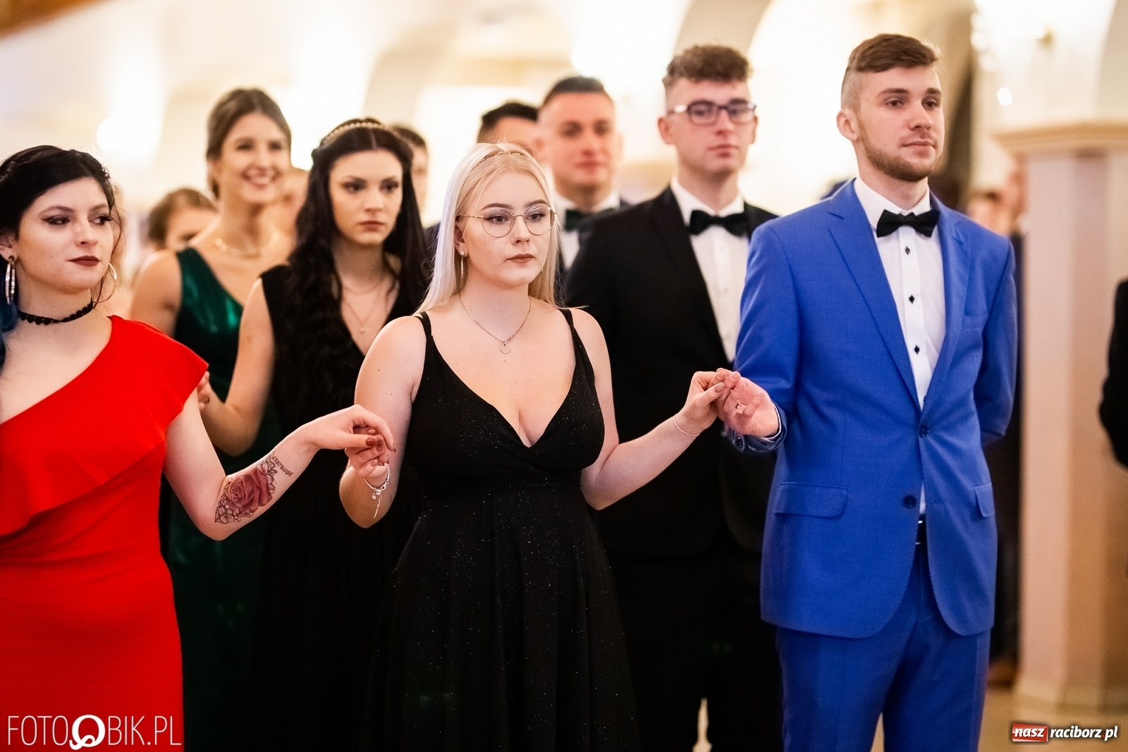 Zdjęcie w galerii na portalu naszraciborz.pl: Studniówka I LO im. Jana Kasprowicza w Raciborzu wiadomości z regionu