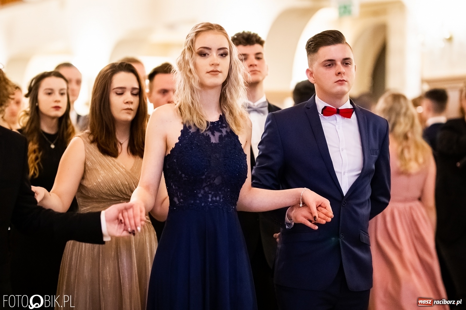 Zdjęcie w galerii na portalu naszraciborz.pl: Studniówka I LO im. Jana Kasprowicza w Raciborzu wiadomości z regionu