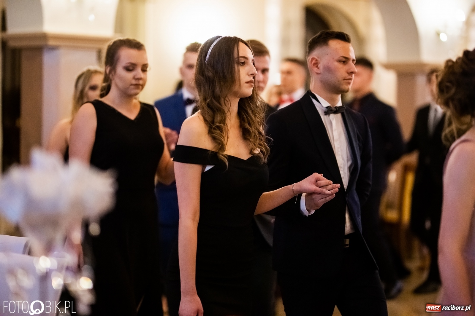 Zdjęcie w galerii na portalu naszraciborz.pl: Studniówka I LO im. Jana Kasprowicza w Raciborzu wiadomości z regionu