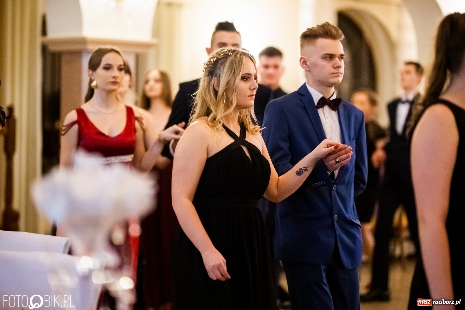 Zdjęcie w galerii na portalu naszraciborz.pl: Studniówka I LO im. Jana Kasprowicza w Raciborzu wiadomości z regionu