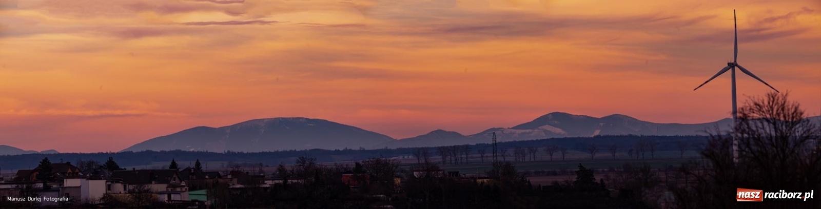 Zdjęcie w galerii na portalu naszraciborz.pl: Denis oczyścił powietrze i pokazał Łysą Górę. Niesamowity widok z Raciborza wiadomości z regionu