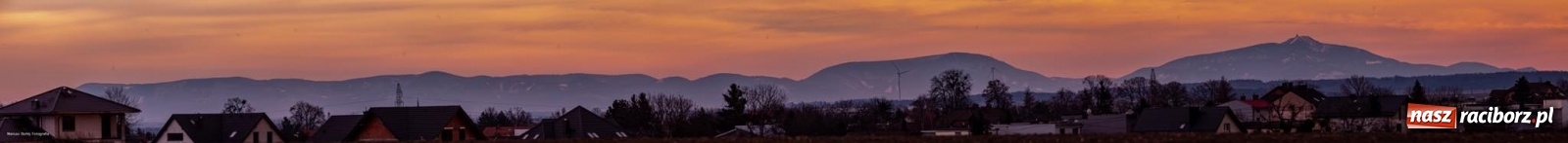 Zdjęcie w galerii na portalu naszraciborz.pl: Denis oczyścił powietrze i pokazał Łysą Górę. Niesamowity widok z Raciborza wiadomości z regionu