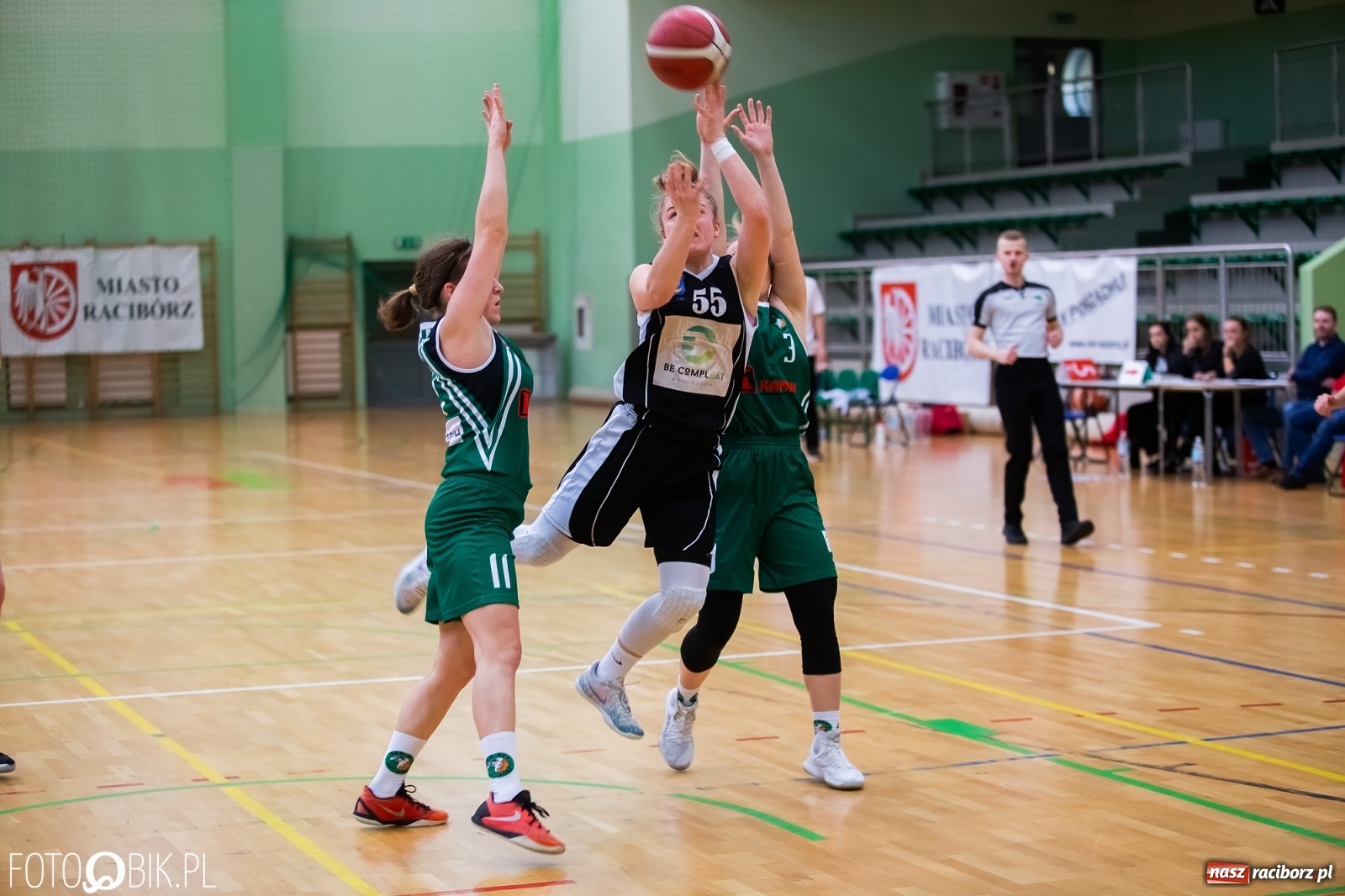 Zdjęcie w galerii na portalu naszraciborz.pl: Wyrównane spotkanie dla RKK AZS Racibórz wiadomości z regionu