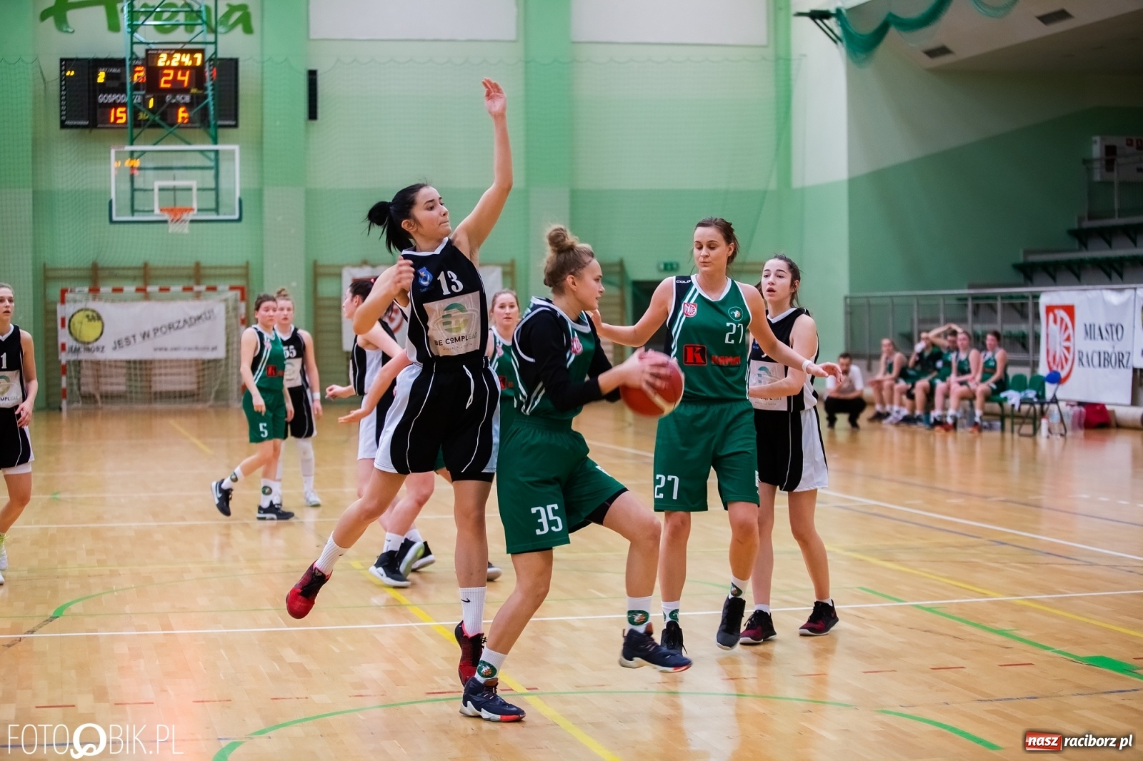 Zdjęcie w galerii na portalu naszraciborz.pl: Wyrównane spotkanie dla RKK AZS Racibórz wiadomości z regionu