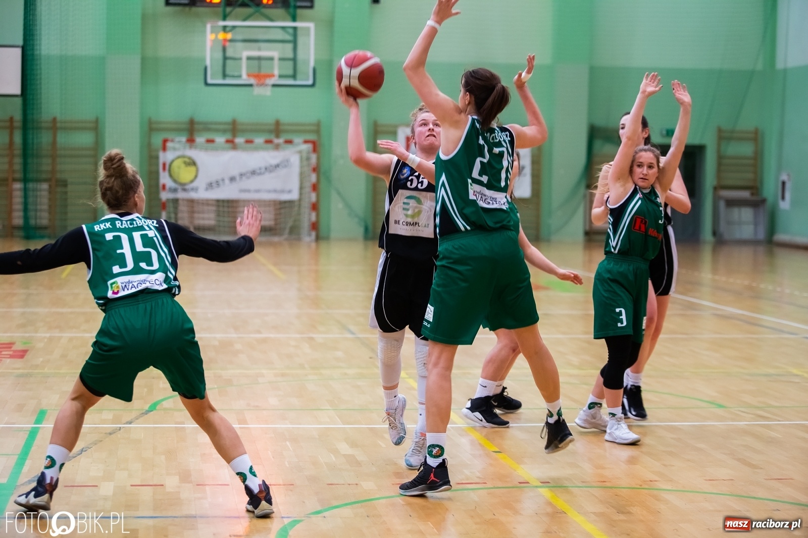 Zdjęcie w galerii na portalu naszraciborz.pl: Wyrównane spotkanie dla RKK AZS Racibórz wiadomości z regionu