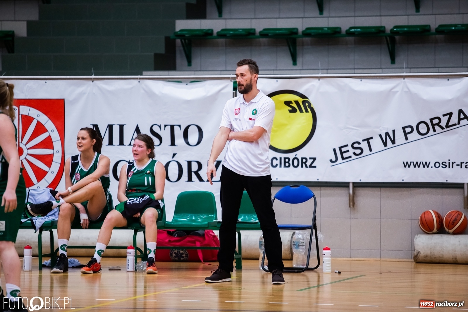 Zdjęcie w galerii na portalu naszraciborz.pl: Wyrównane spotkanie dla RKK AZS Racibórz wiadomości z regionu