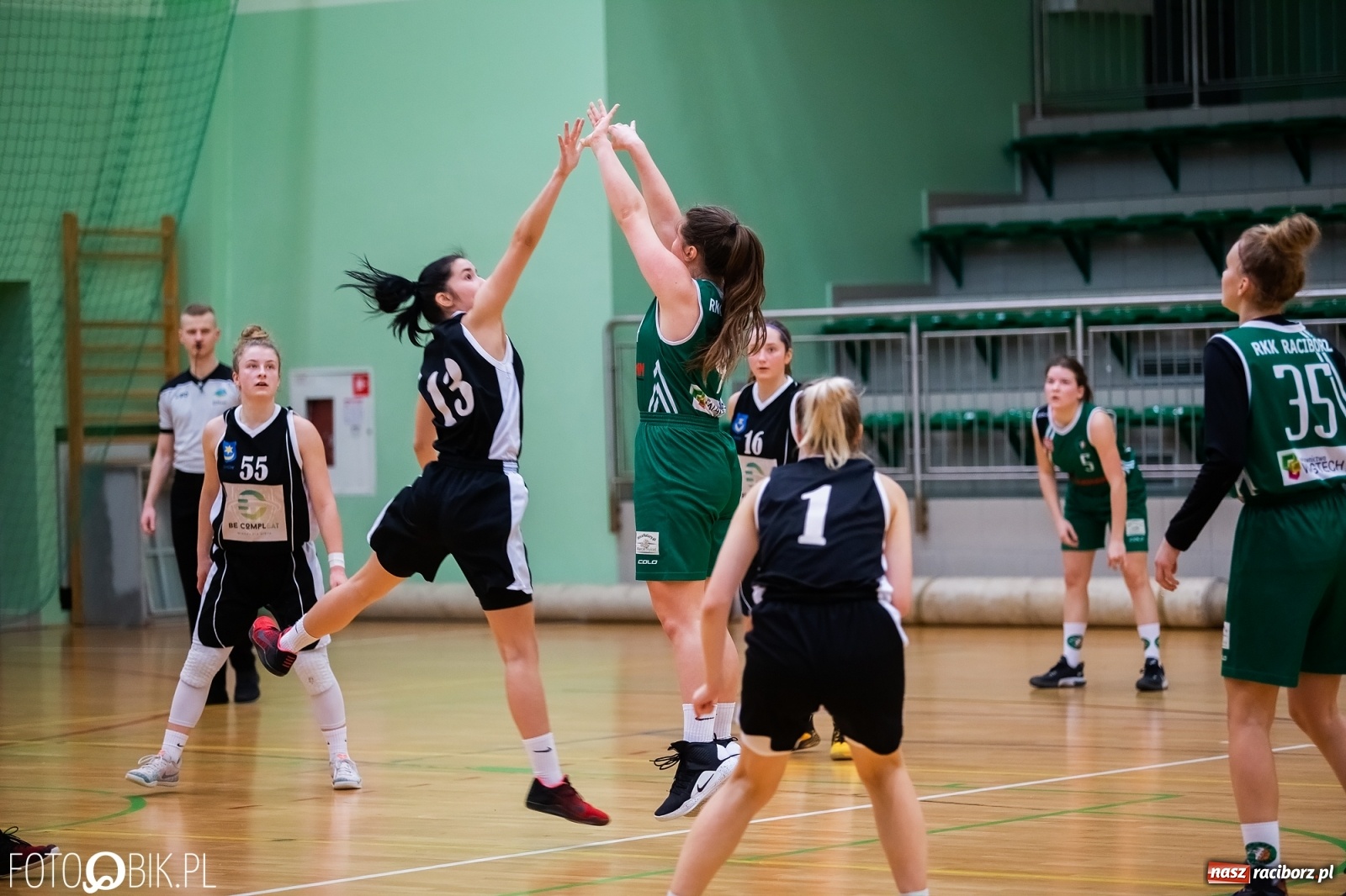 Zdjęcie w galerii na portalu naszraciborz.pl: Wyrównane spotkanie dla RKK AZS Racibórz wiadomości z regionu