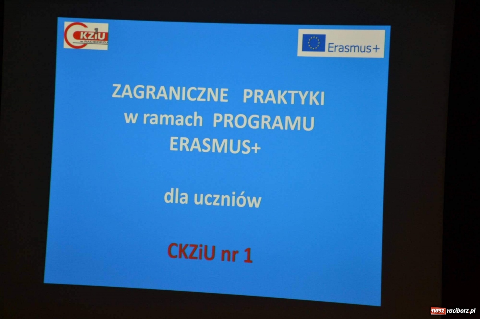Zdjęcie w galerii na portalu naszraciborz.pl: Erasmus+ w powiecie raciborskim. Konferencja na Zamku Piastowskim wiadomości z regionu