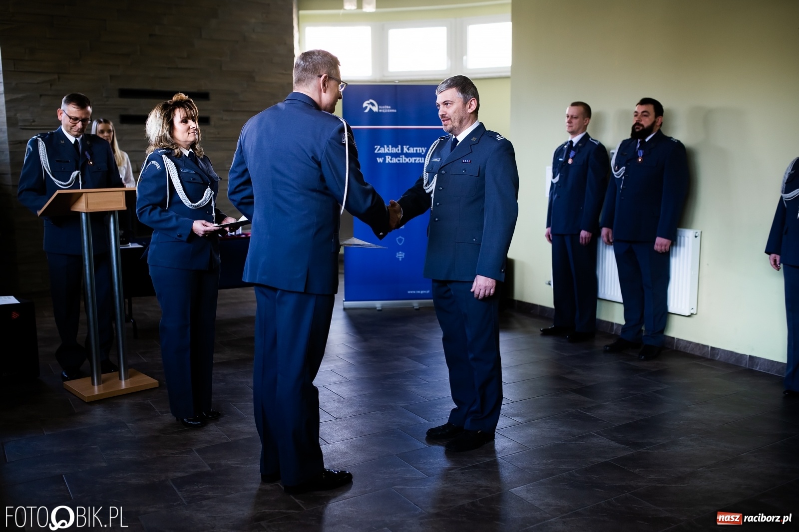 Zdjęcie w galerii na portalu naszraciborz.pl: Raciborska Służba Więzienna świętuje  wiadomości z regionu