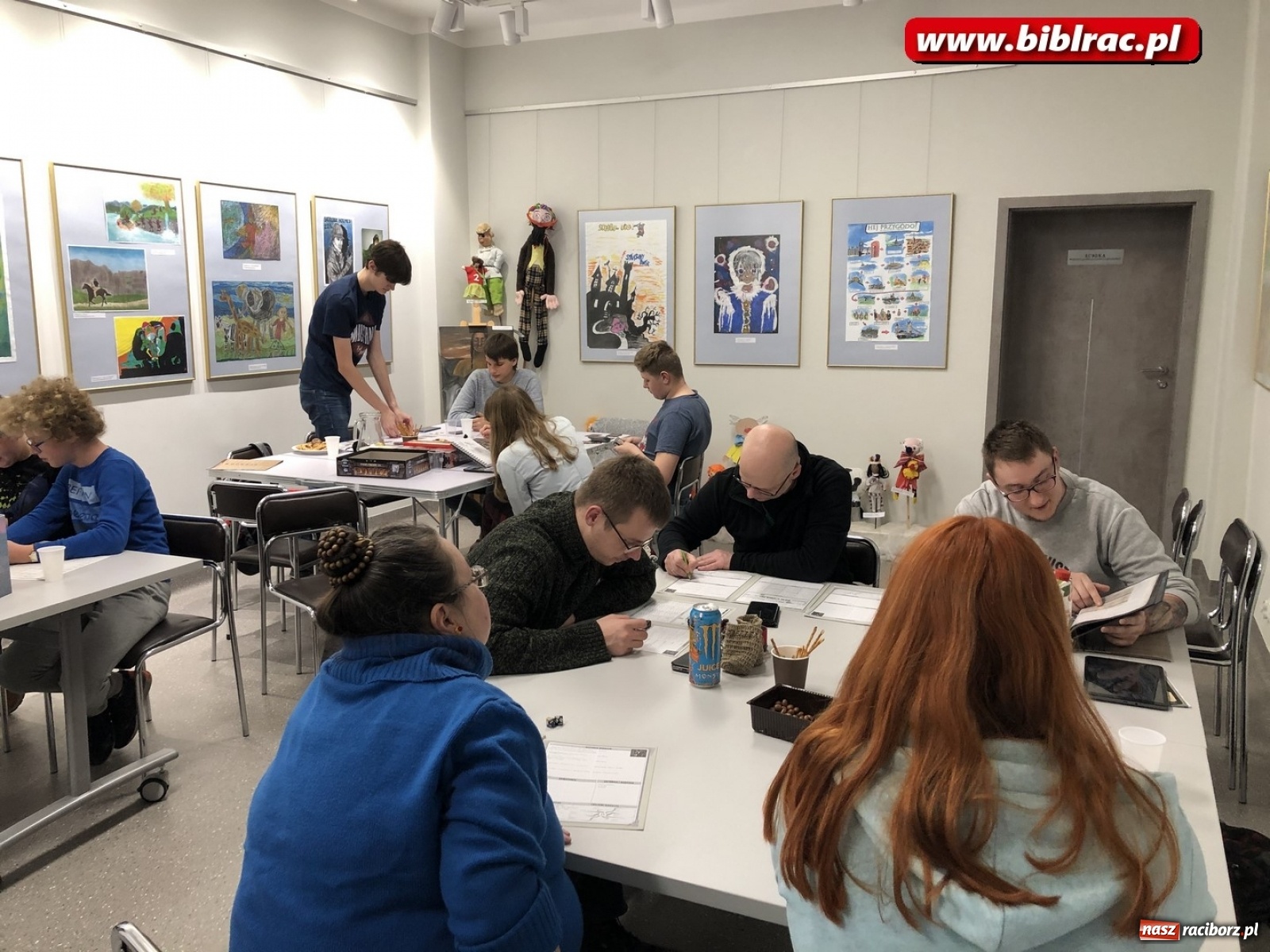 Zdjęcie w galerii na portalu naszraciborz.pl: Kolejne biblioteczne spotkania z grami planszowymi za nami wiadomości z regionu