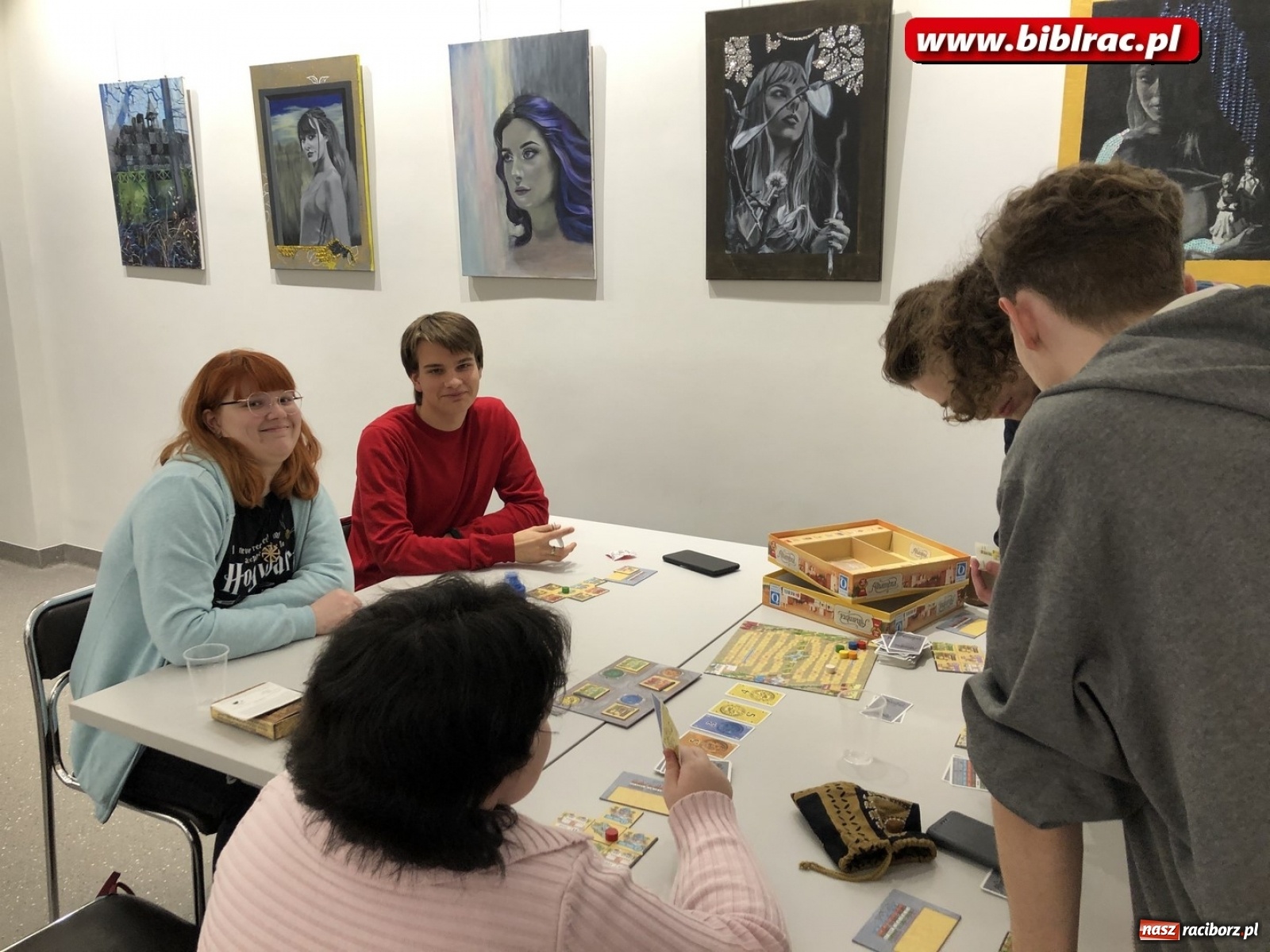Zdjęcie w galerii na portalu naszraciborz.pl: Kolejne biblioteczne spotkania z grami planszowymi za nami wiadomości z regionu