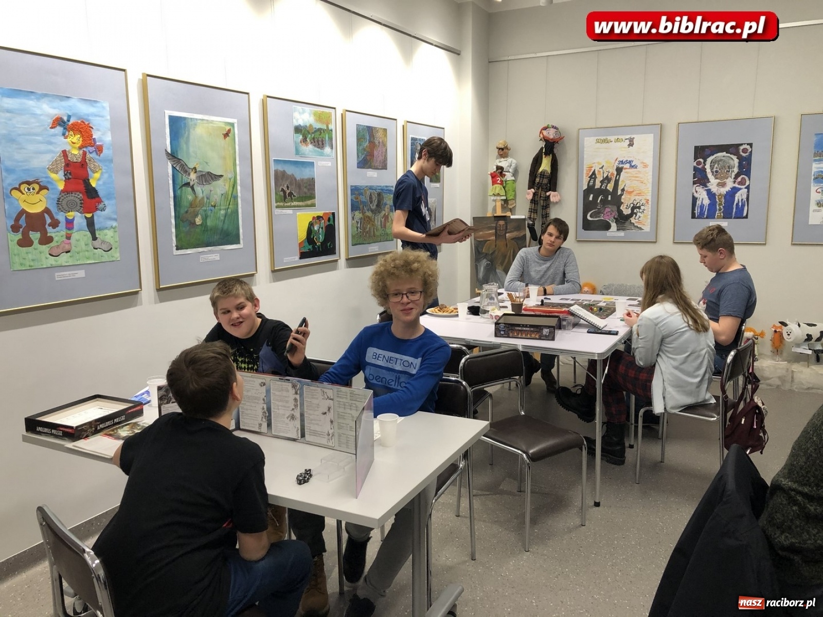 Zdjęcie w galerii na portalu naszraciborz.pl: Kolejne biblioteczne spotkania z grami planszowymi za nami wiadomości z regionu