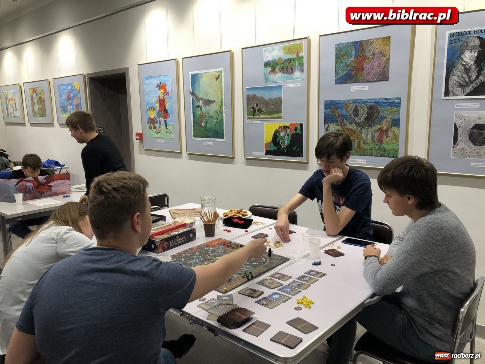 Zdjęcie w galerii na portalu naszraciborz.pl: Kolejne biblioteczne spotkania z grami planszowymi za nami wiadomości z regionu