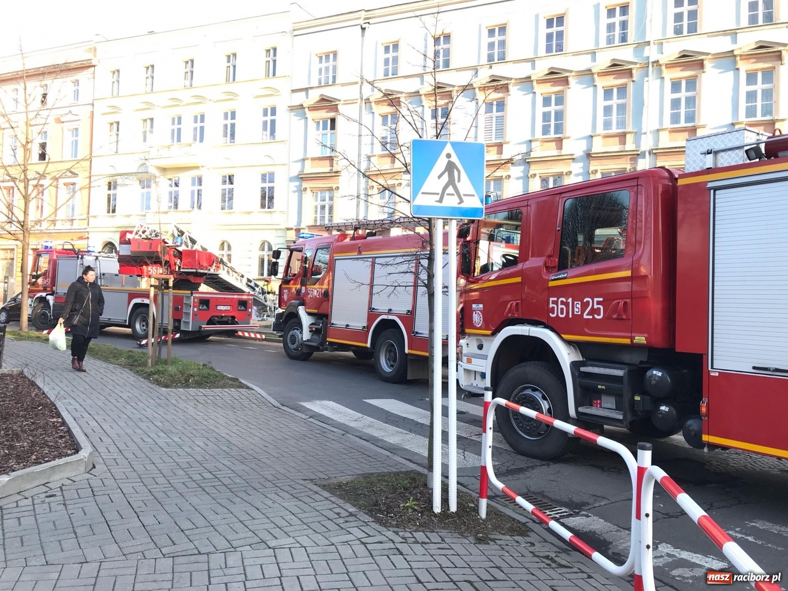 Zdjęcie w galerii na portalu naszraciborz.pl: Akcja strażaków na placu Wolności [FOTO] wiadomości z regionu
