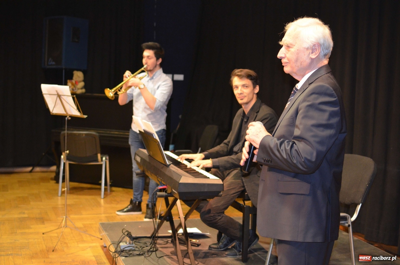 Zdjęcie w galerii na portalu naszraciborz.pl:  Trąbka&Piano - muzyczni bohaterowie koncertów umuzykalniających  wiadomości z regionu