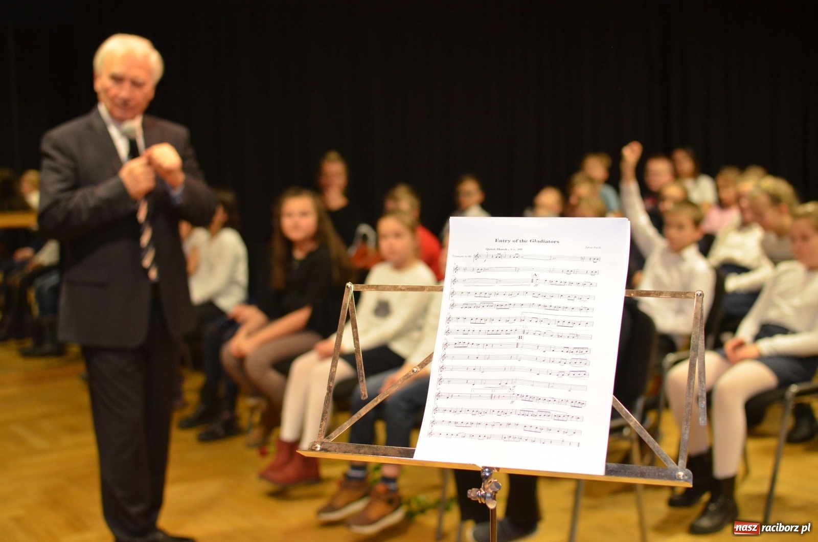 Zdjęcie w galerii na portalu naszraciborz.pl:  Trąbka&Piano - muzyczni bohaterowie koncertów umuzykalniających  wiadomości z regionu