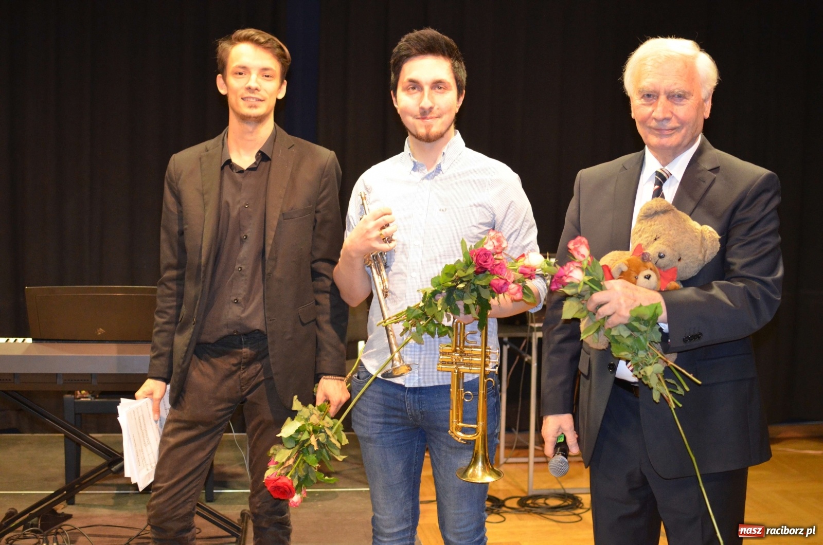 Zdjęcie w galerii na portalu naszraciborz.pl:  Trąbka&Piano - muzyczni bohaterowie koncertów umuzykalniających  wiadomości z regionu