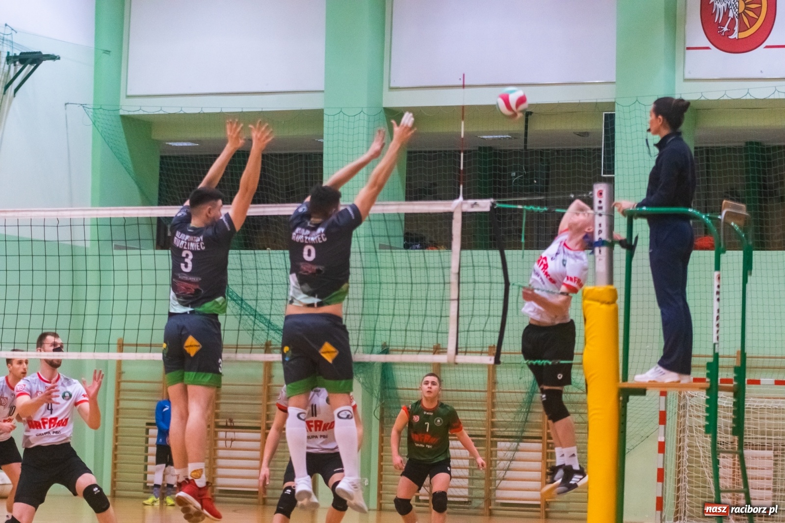 Zdjęcie w galerii na portalu naszraciborz.pl: Siatkówka. AZS Rafako lepszy od Rudzińca [FOTO i WIDEO] wiadomości z regionu