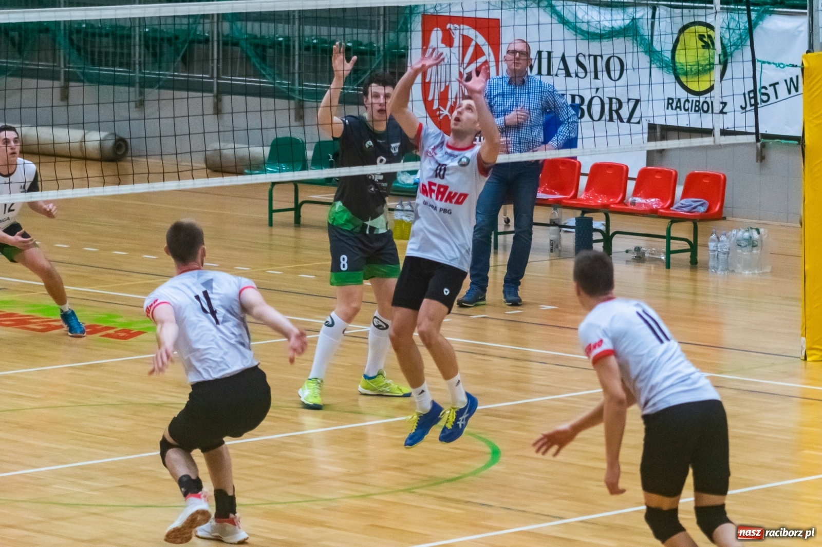 Zdjęcie w galerii na portalu naszraciborz.pl: Siatkówka. AZS Rafako lepszy od Rudzińca [FOTO i WIDEO] wiadomości z regionu