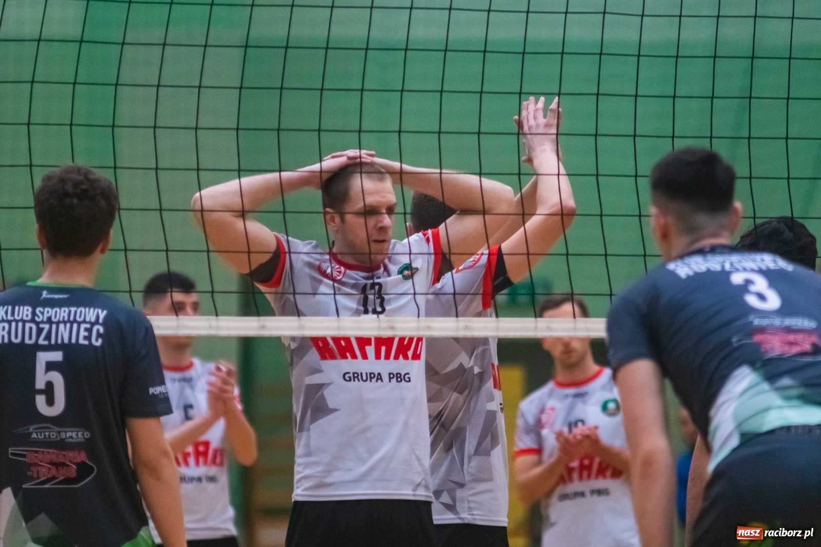 Zdjęcie w galerii na portalu naszraciborz.pl: Siatkówka. AZS Rafako lepszy od Rudzińca [FOTO i WIDEO] wiadomości z regionu