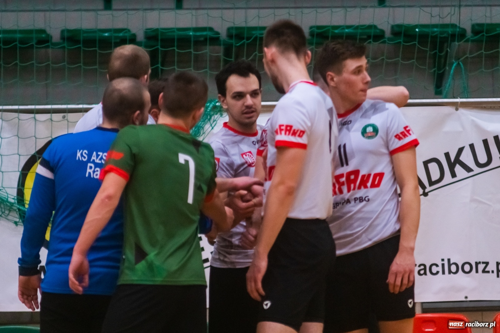 Zdjęcie w galerii na portalu naszraciborz.pl: Siatkówka. AZS Rafako lepszy od Rudzińca [FOTO i WIDEO] wiadomości z regionu