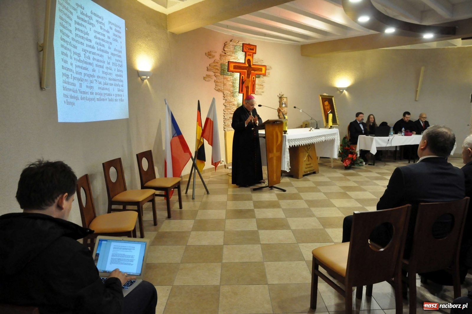 Zdjęcie w galerii na portalu naszraciborz.pl: W Raciborzu wspomniano bohatera walki o prawdę  wiadomości z regionu