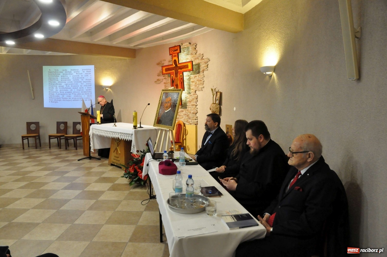 Zdjęcie w galerii na portalu naszraciborz.pl: W Raciborzu wspomniano bohatera walki o prawdę  wiadomości z regionu