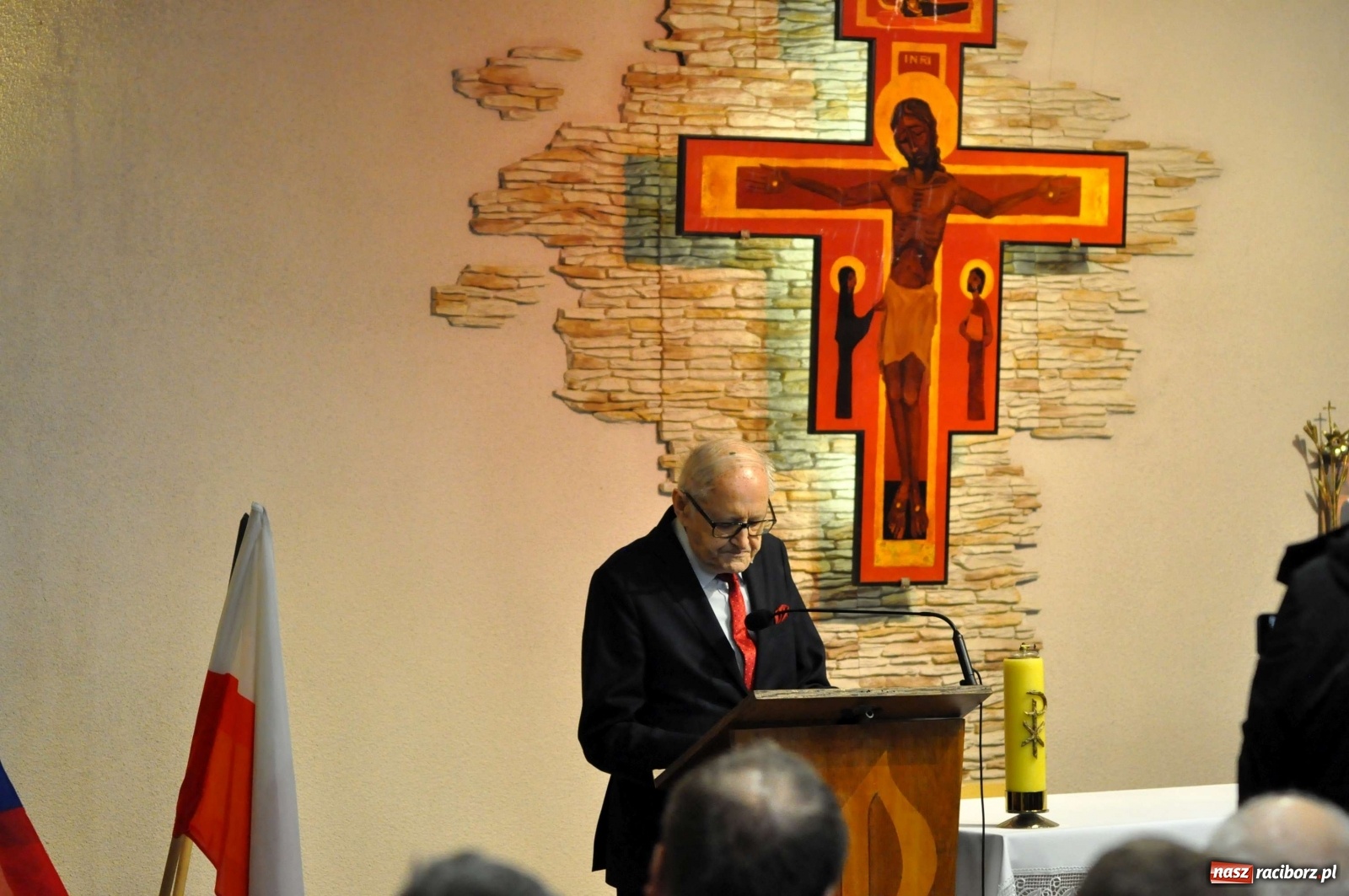 Zdjęcie w galerii na portalu naszraciborz.pl: W Raciborzu wspomniano bohatera walki o prawdę  wiadomości z regionu