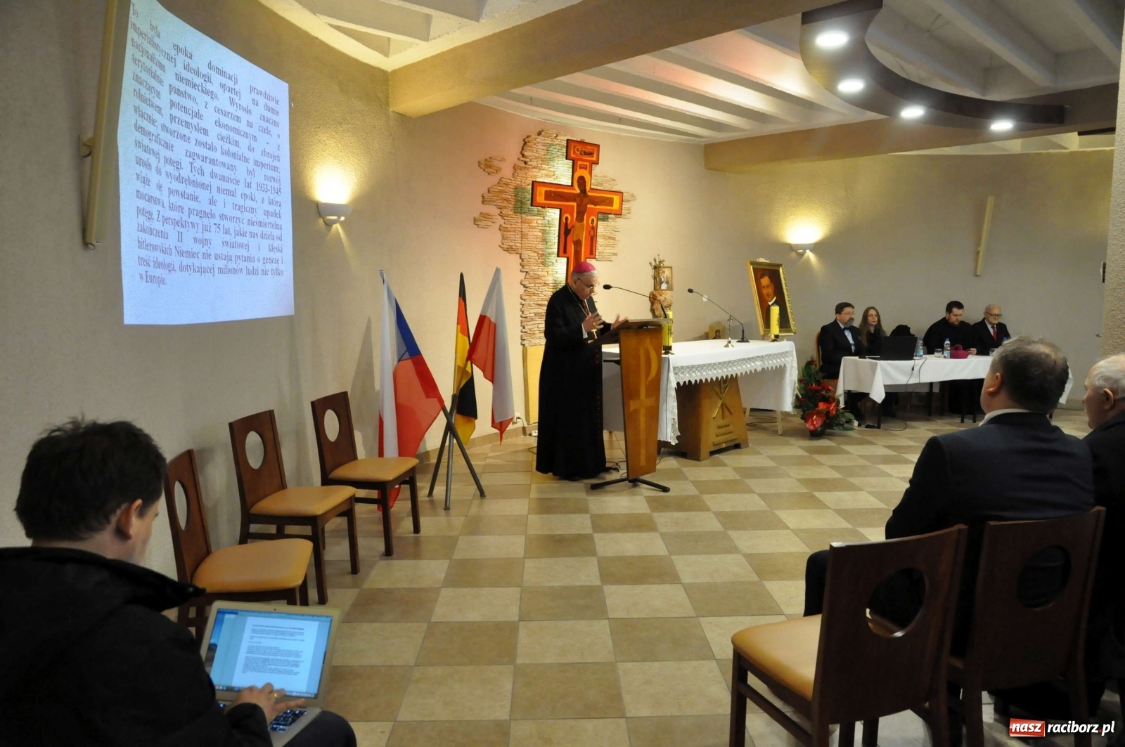 Zdjęcie w galerii na portalu naszraciborz.pl: W Raciborzu wspomniano bohatera walki o prawdę  wiadomości z regionu