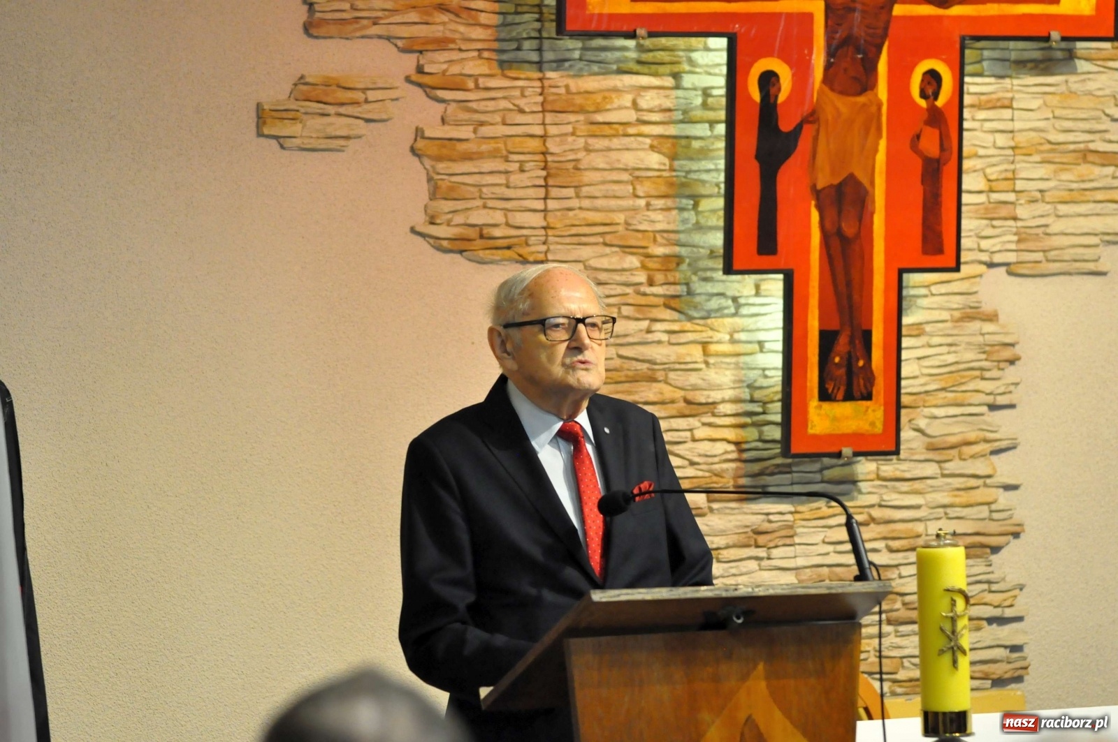 Zdjęcie w galerii na portalu naszraciborz.pl: W Raciborzu wspomniano bohatera walki o prawdę  wiadomości z regionu