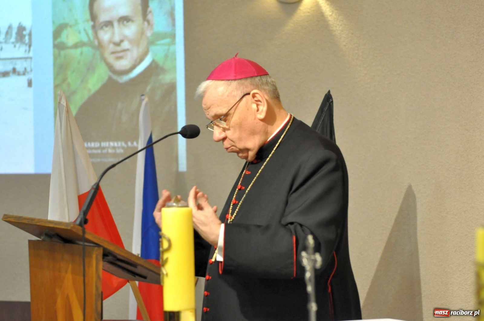 Zdjęcie w galerii na portalu naszraciborz.pl: W Raciborzu wspomniano bohatera walki o prawdę  wiadomości z regionu