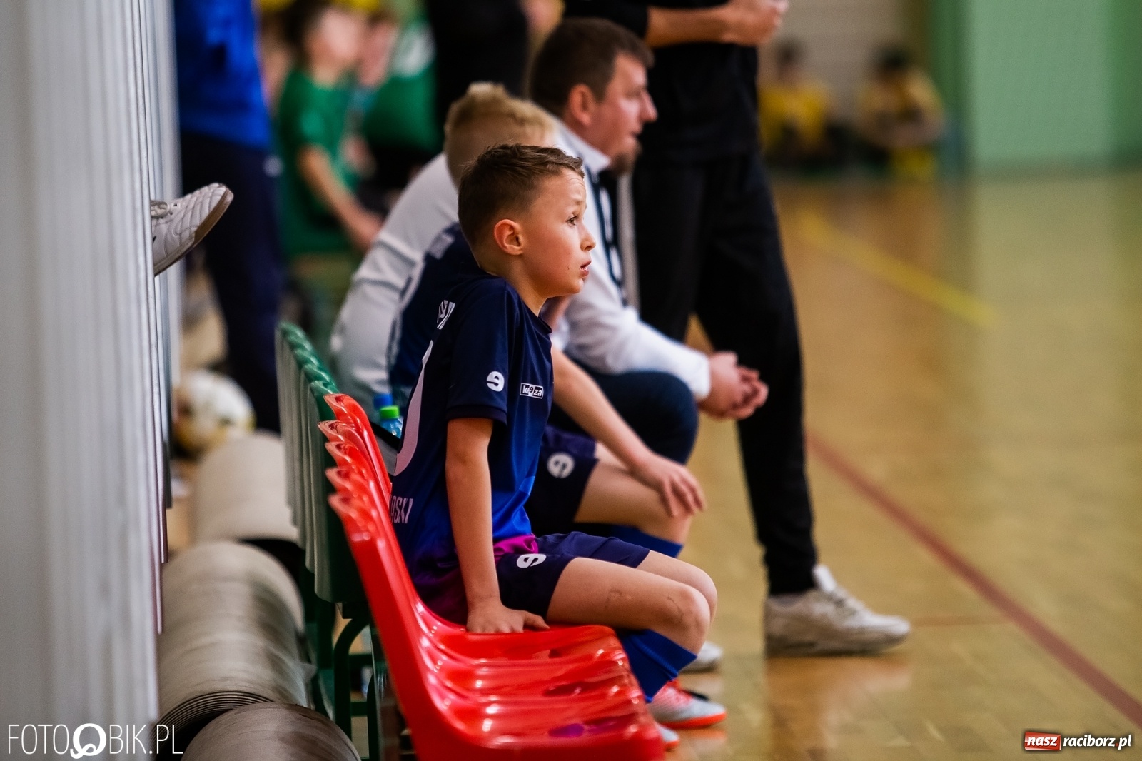 Zdjęcie w galerii na portalu naszraciborz.pl: Halowy Turniej Młodzików w Arenie Rafako wiadomości z regionu