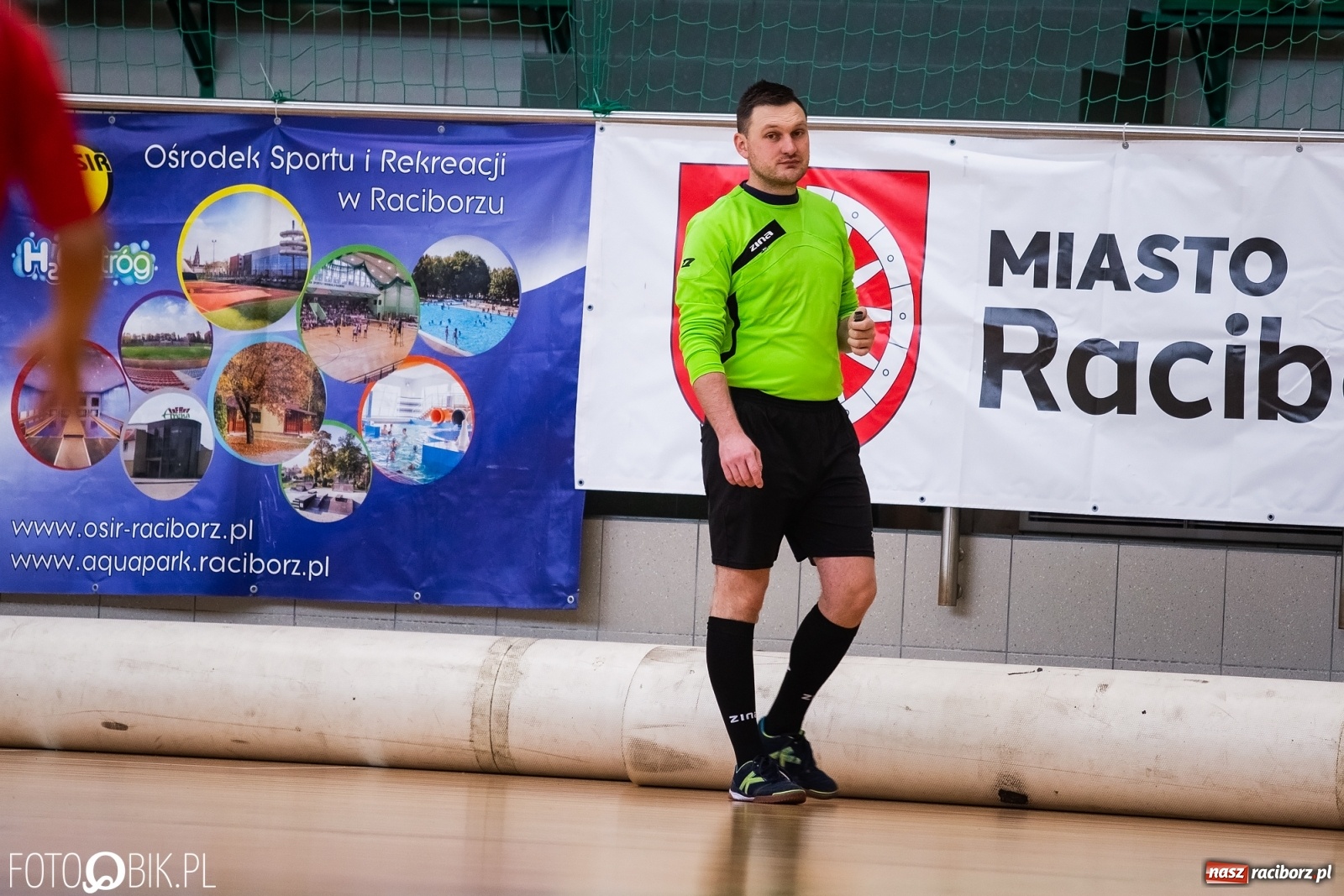 Zdjęcie w galerii na portalu naszraciborz.pl: Halowy Turniej Młodzików w Arenie Rafako wiadomości z regionu